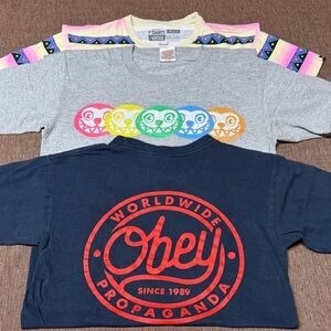 Vans/Obey/Ice Cream/The Thread Shop Men’s Graphic T-Shirt Lot [S]